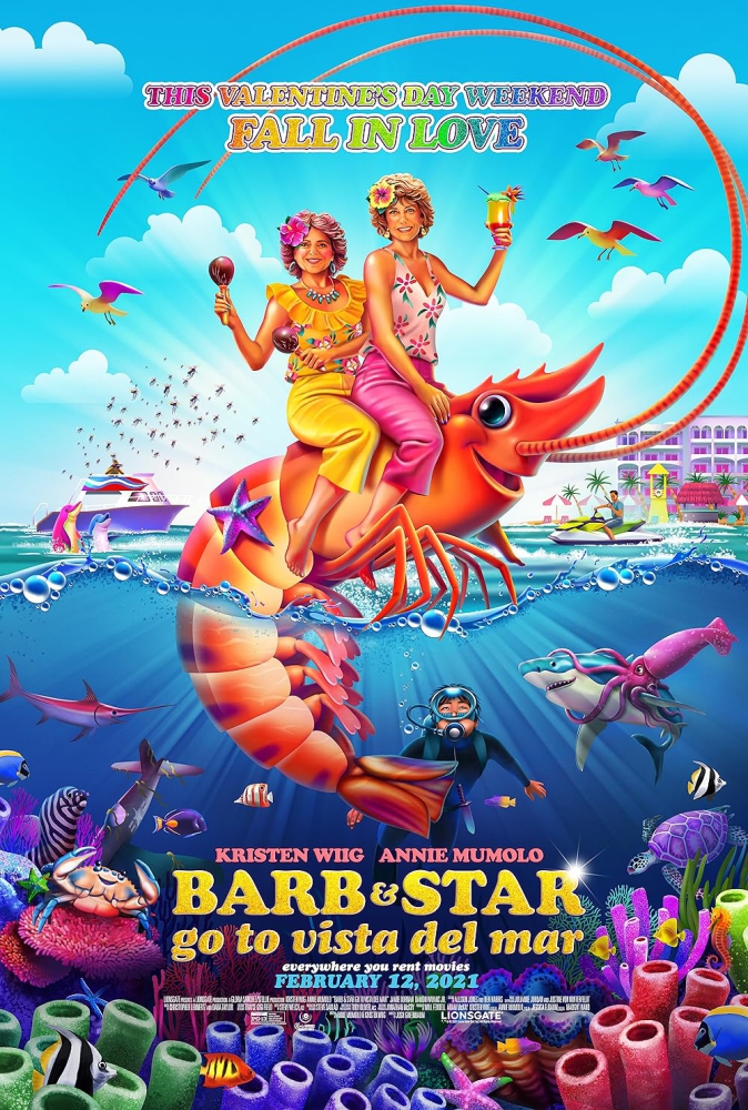 Barb and Star Go to Vista Del Mar บาร์บและสตาร์ไปวิสตา เดล มาร์ (2021)