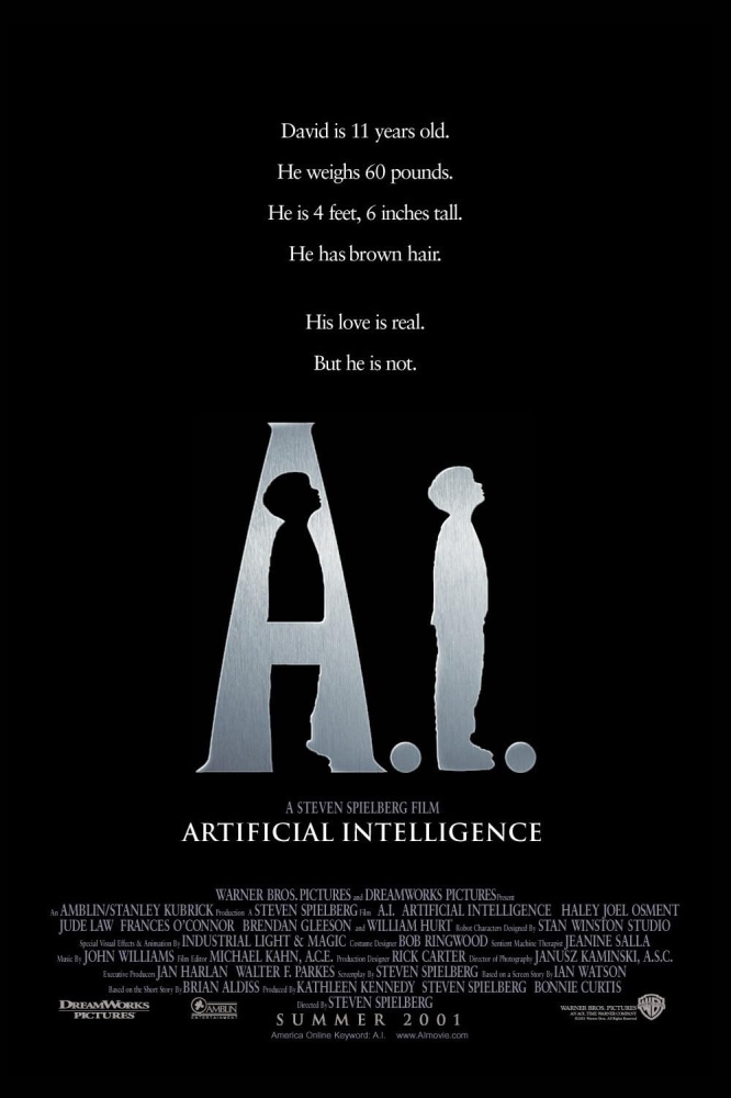 A.I. Artificial Intelligence จักรกลอัจฉริยะ