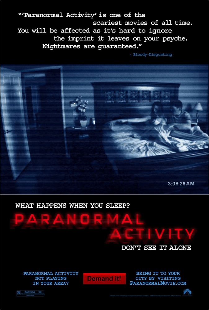 Paranormal Activity เรียลลิตี้ ขนหัวลุก